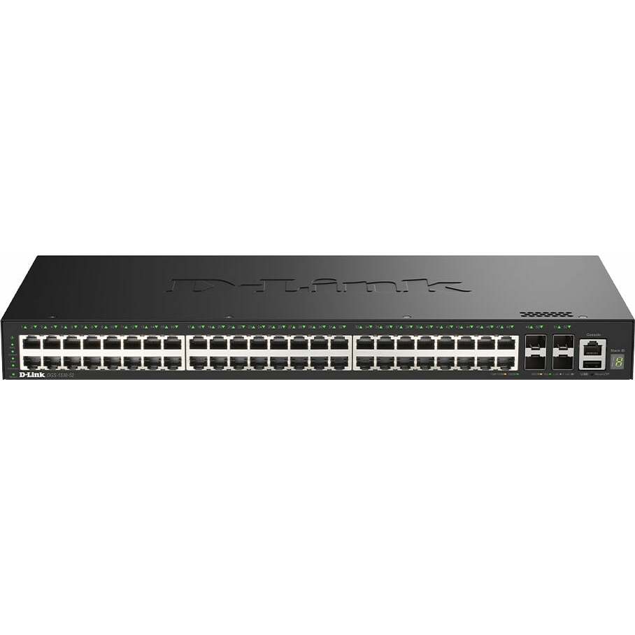 D-Link Smart Managed DGS-1530-52/E 48 Ports