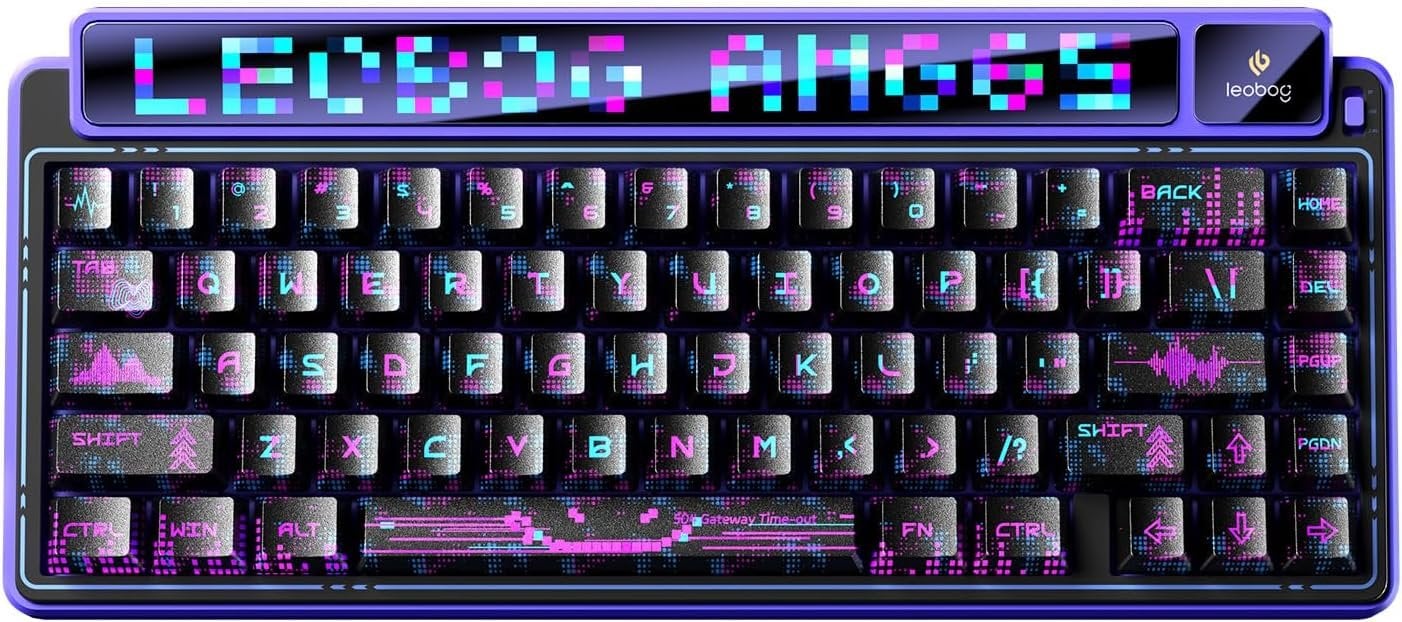 AULA Gasket AMG65 Purple LightFeather RGB