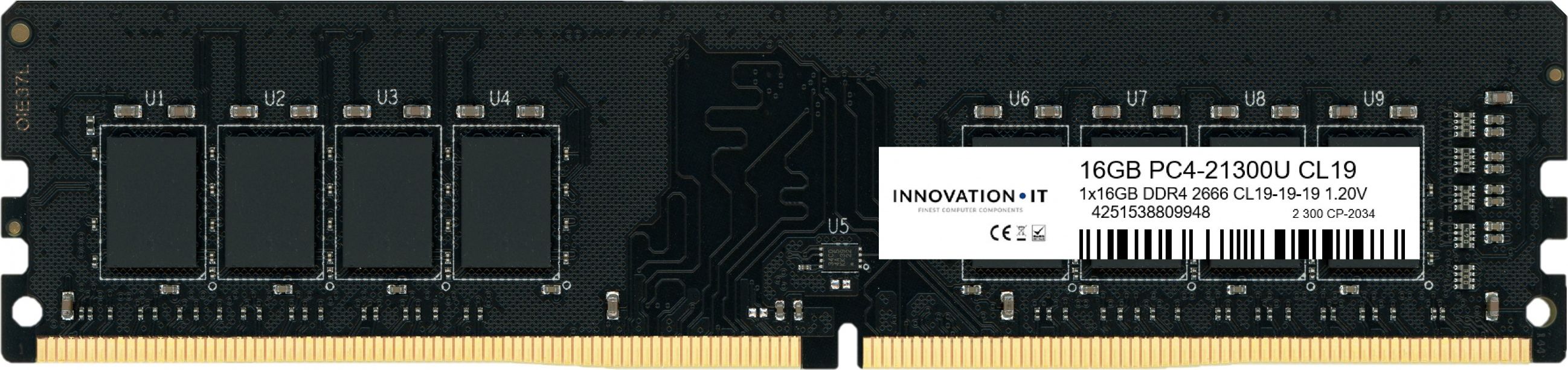 Innovation IT DDR4, 16 GB, 2666MHz