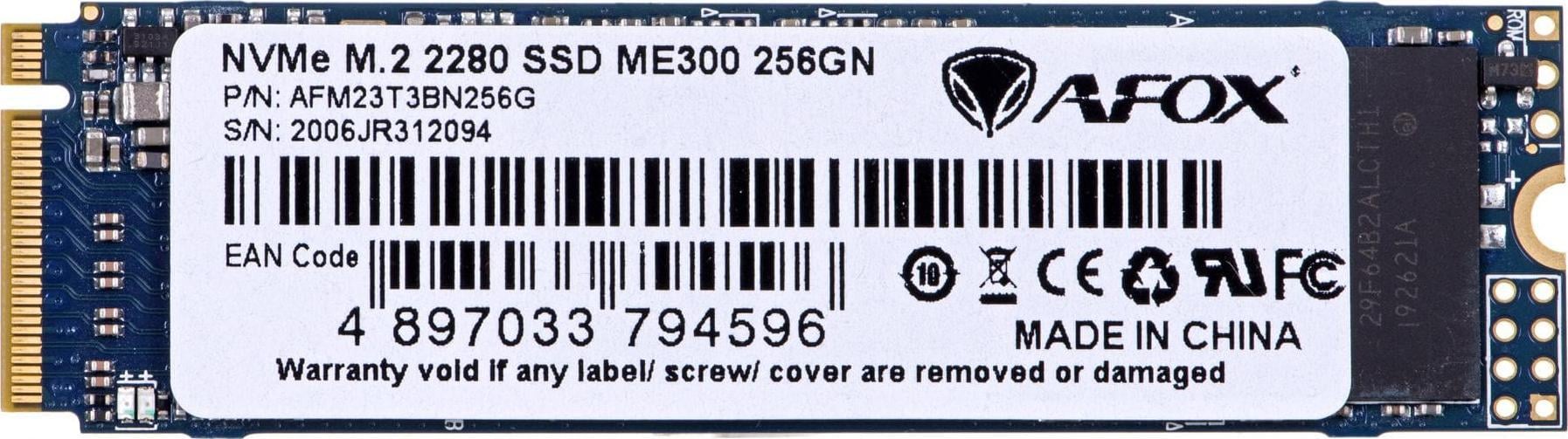 AFOX 256 256GB M.2 2280