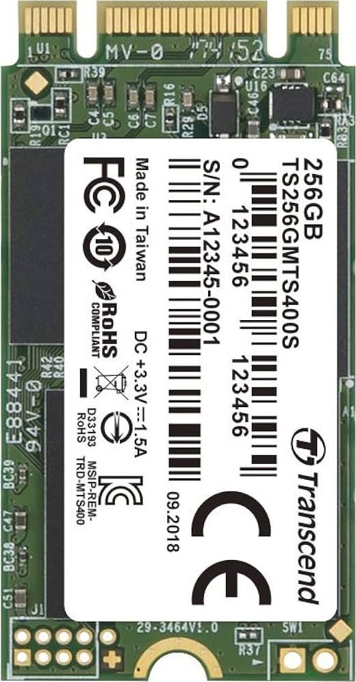 TRANSCEND 256GB M.2 2242PCIe Gen3x4
