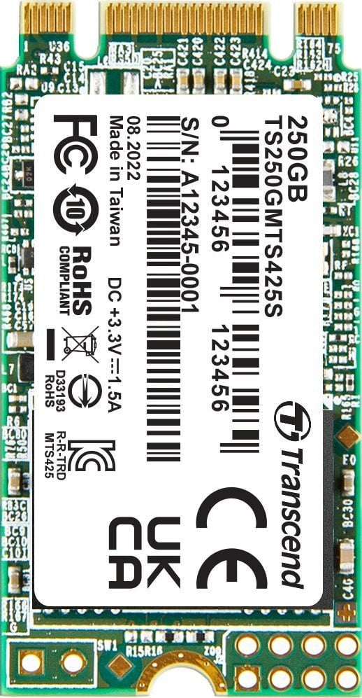 Transcend MTS425S 250GB M.2 2242