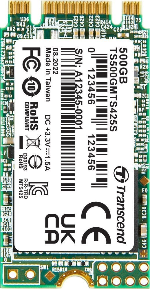 Transcend MTS425S 500GB M.2 2242