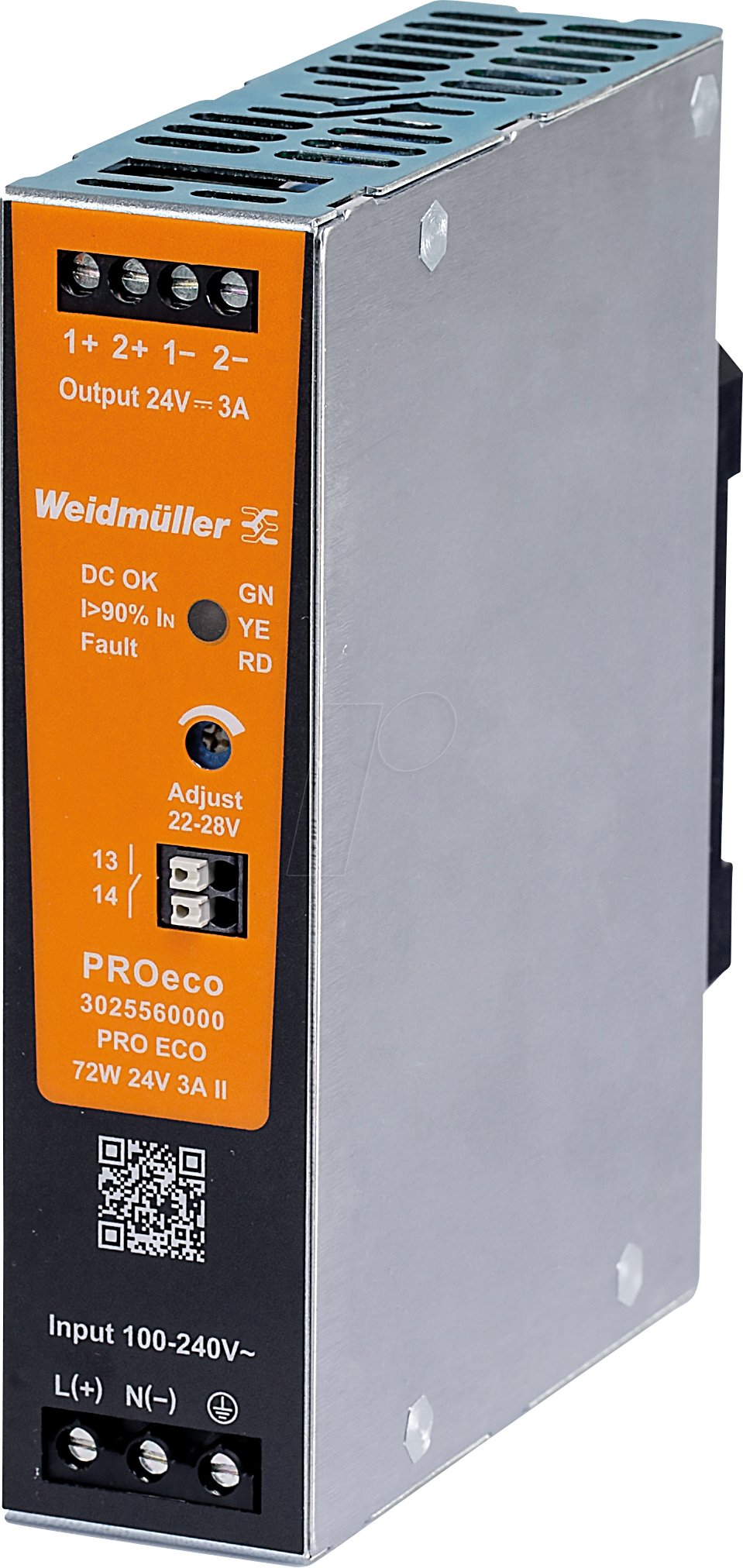 Weidmüller impulsowy 100-240V AC / 24V