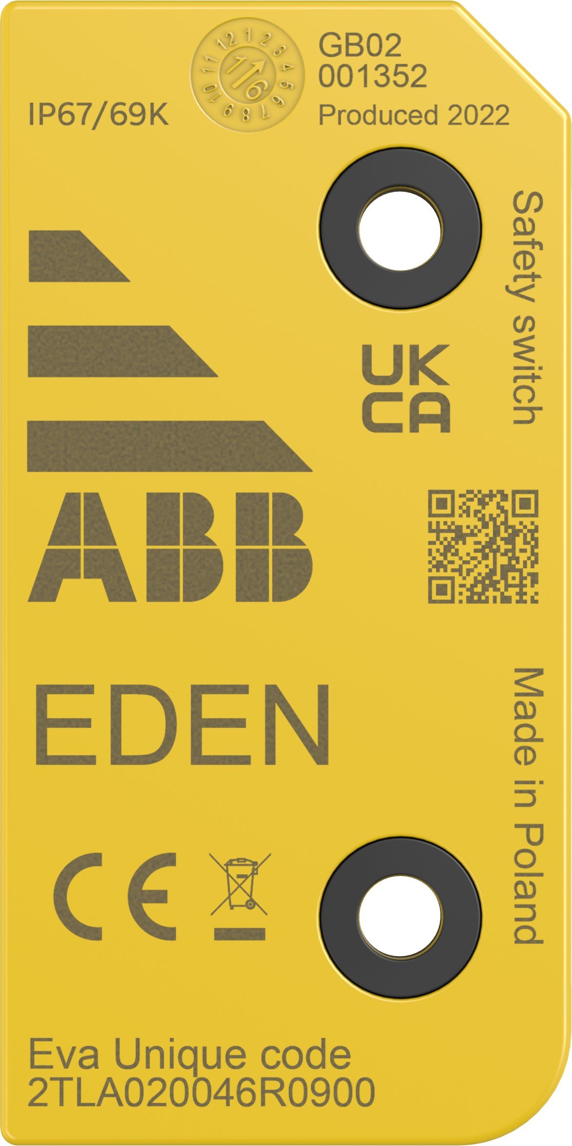 ABB Eva czujnik z unikalnym kodem