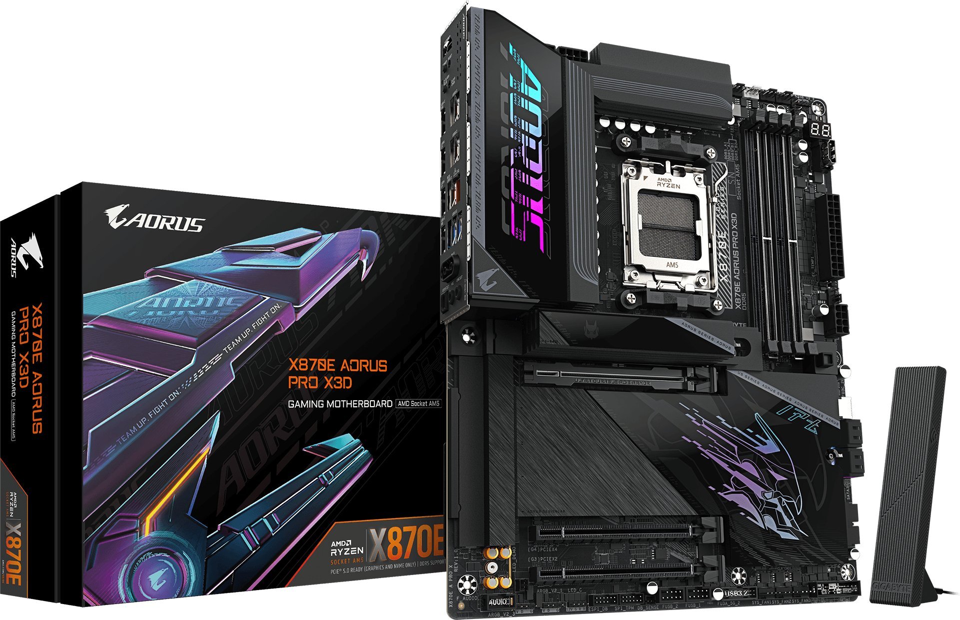 Gigabyte X870E AORUS PRO X3D Motherboard