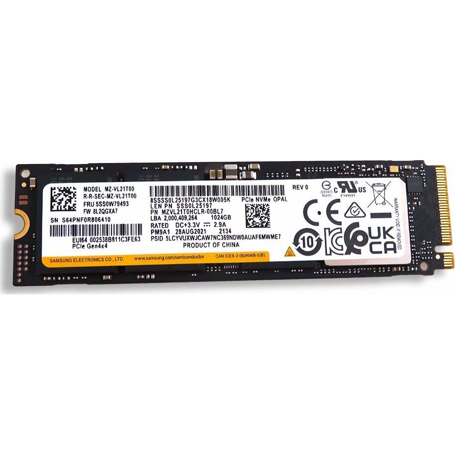 Lenovo 1TB M.2 280 PCI-E