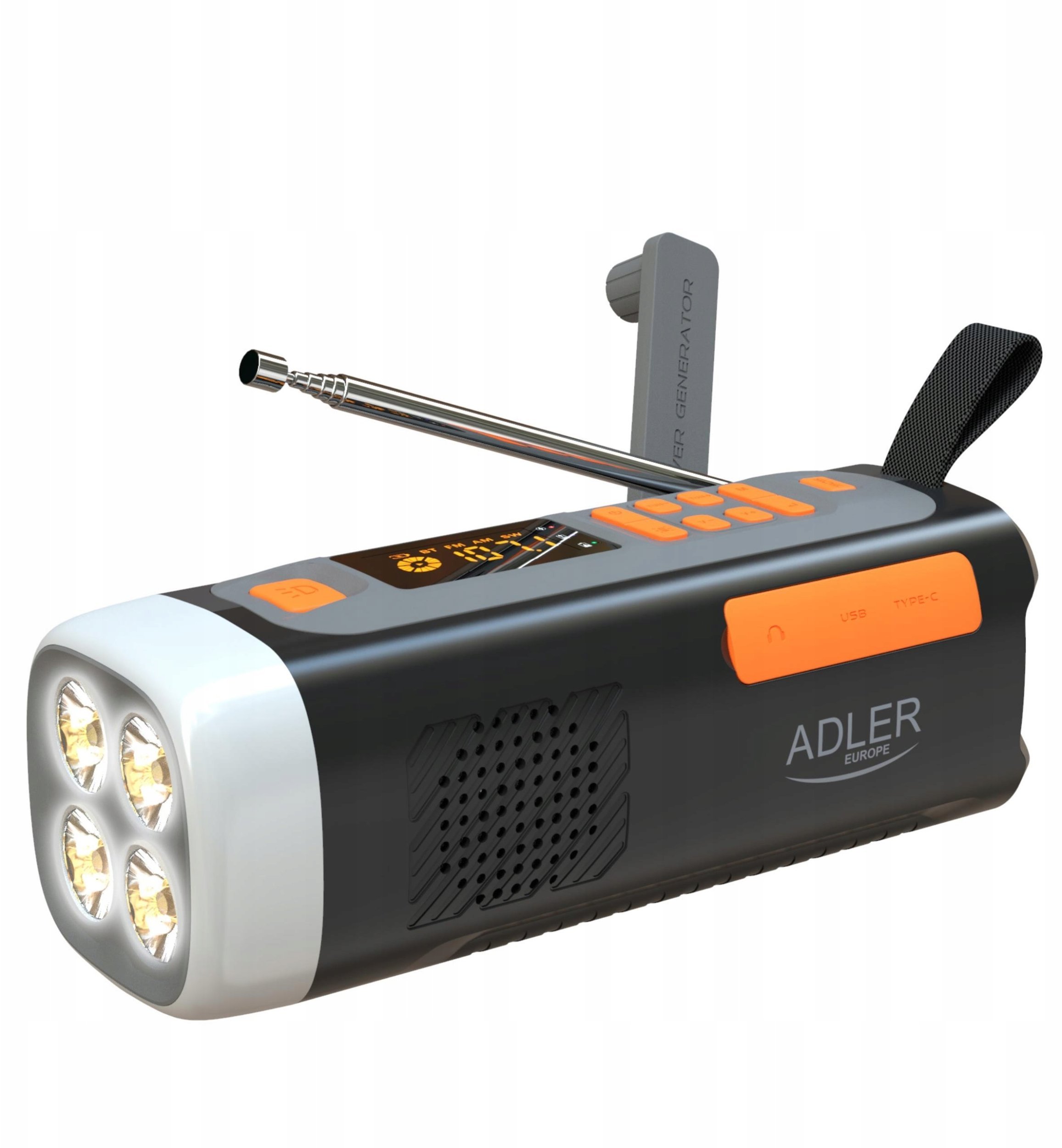 Adler ADLE AD1920 Emergency Radio with