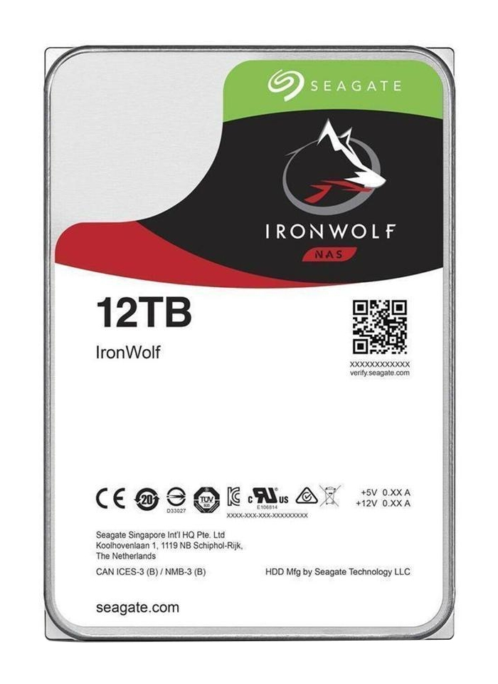 Seagate IronWolf 12TB 3.5" 7200