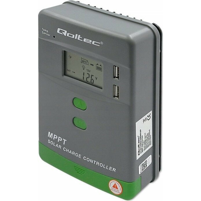 Qoltec Solar charge controller MPPT 20A