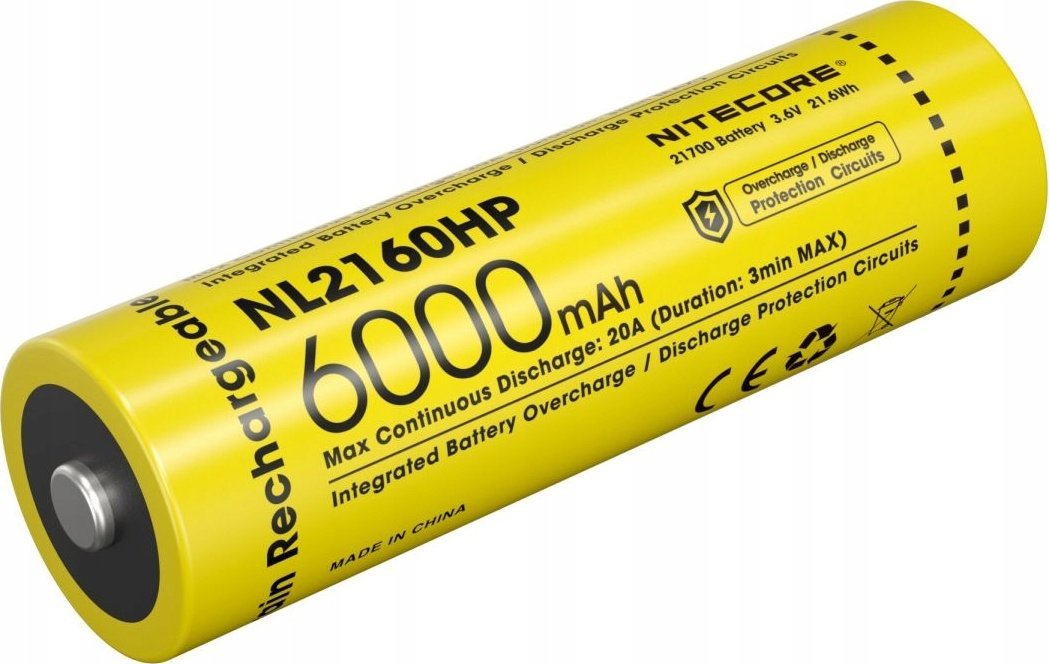 Nitecore Akumulator 21700 6000mAh | NITNL2160