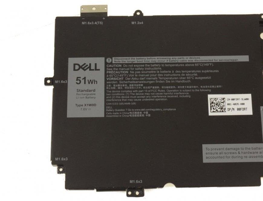 Dell 51Wh 4-cell Lithium-Ion battery for