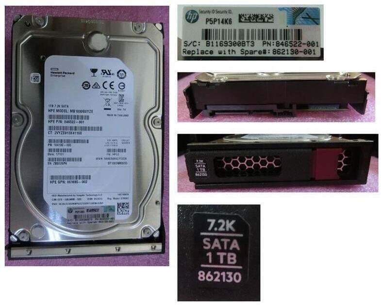 HP 1TB 3.5" SATA III