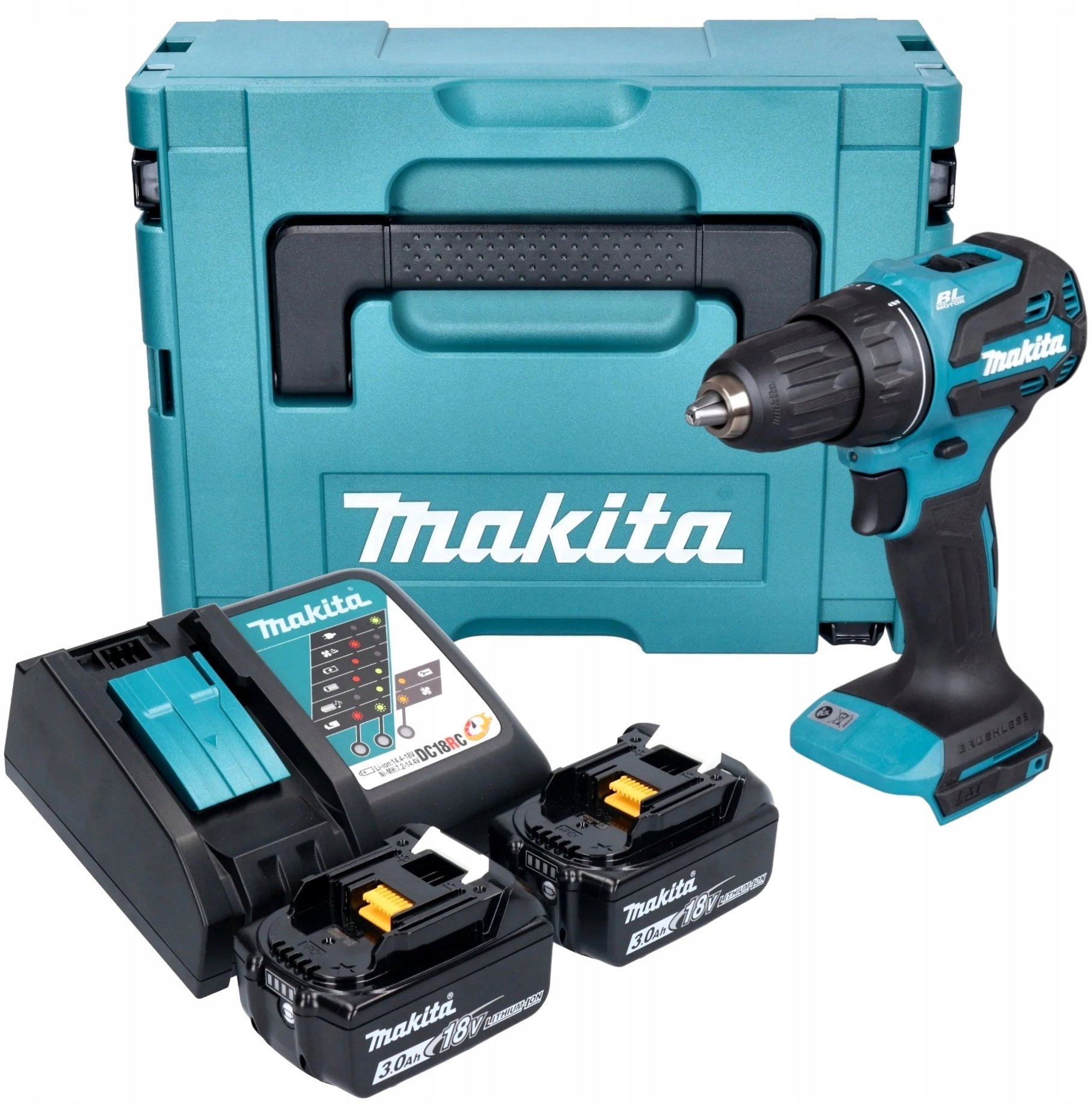 Makita DDF490RFJ Akku-Bohrschrauber 18V | DDF490RFJ