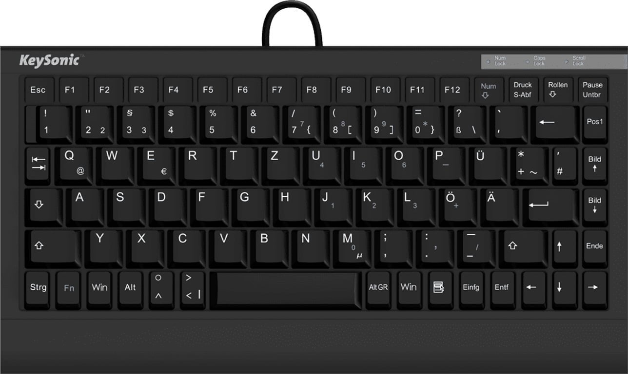 Klawiatura Keysonic ACK-595C+ (12506) | 12506