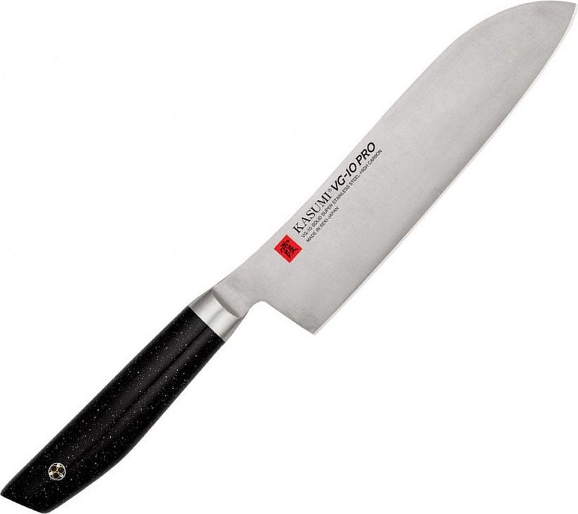 Kasumi KASUMI Nóż Santoku kuty VG10