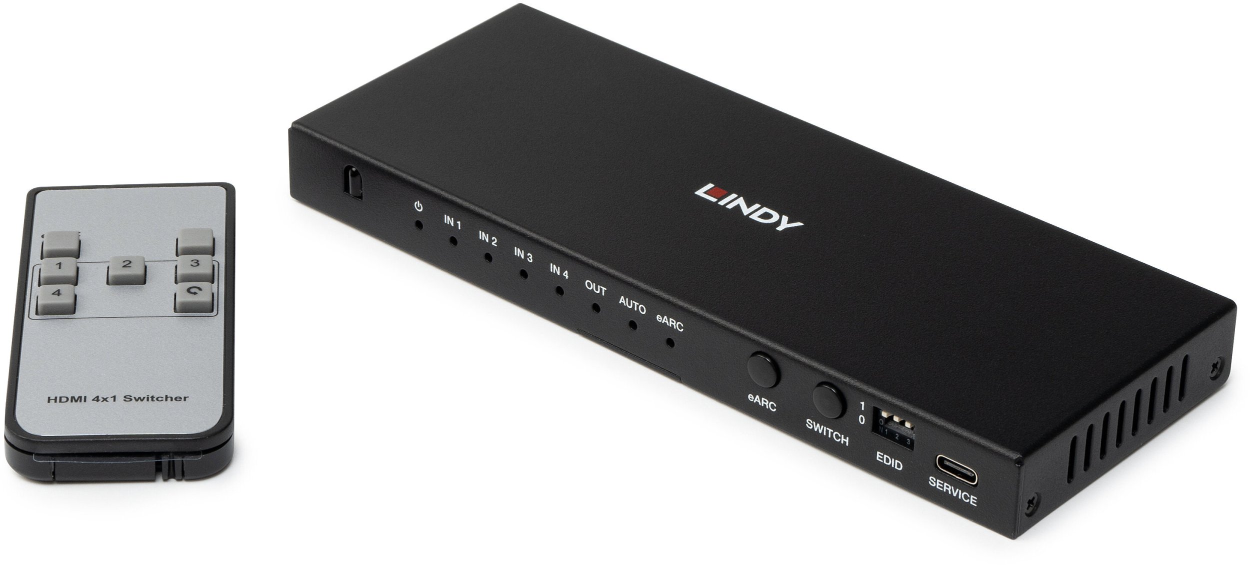 LINDY 4 Port HDMI 8K60  mit