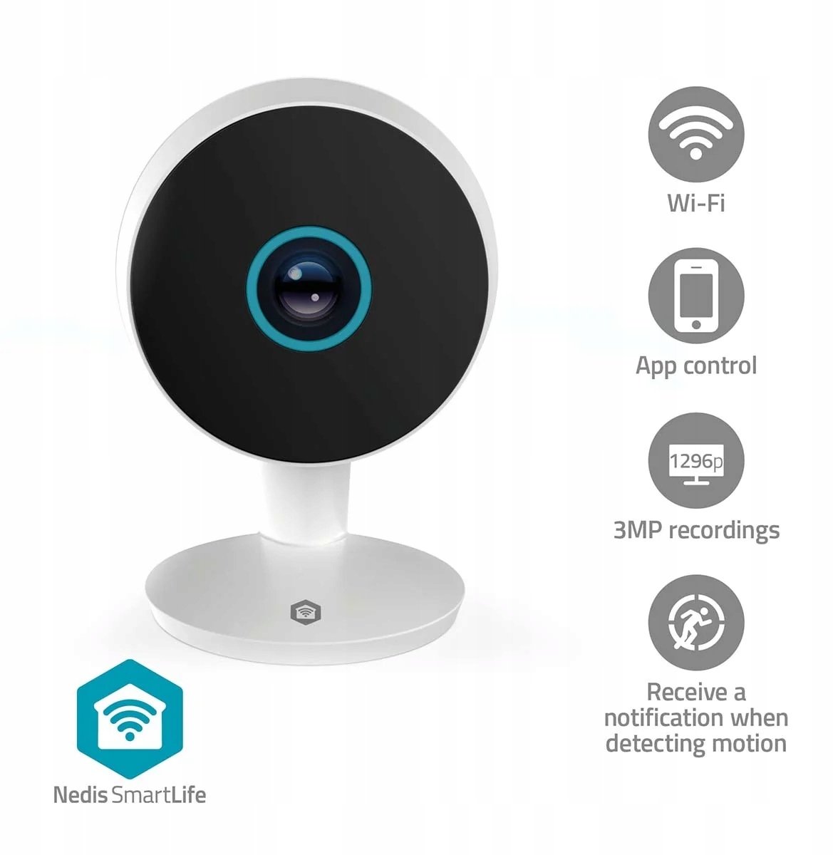 Kamera IP Nedis SmartLife Wewnętrzny Kamera