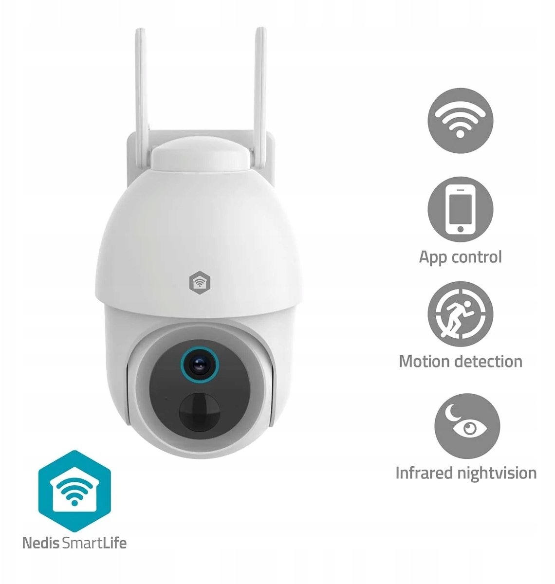 Kamera IP Nedis SmartLife kamera zewnętrzne