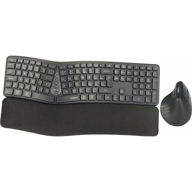 Klawiatura + mysz Rapoo 8810ME czarna