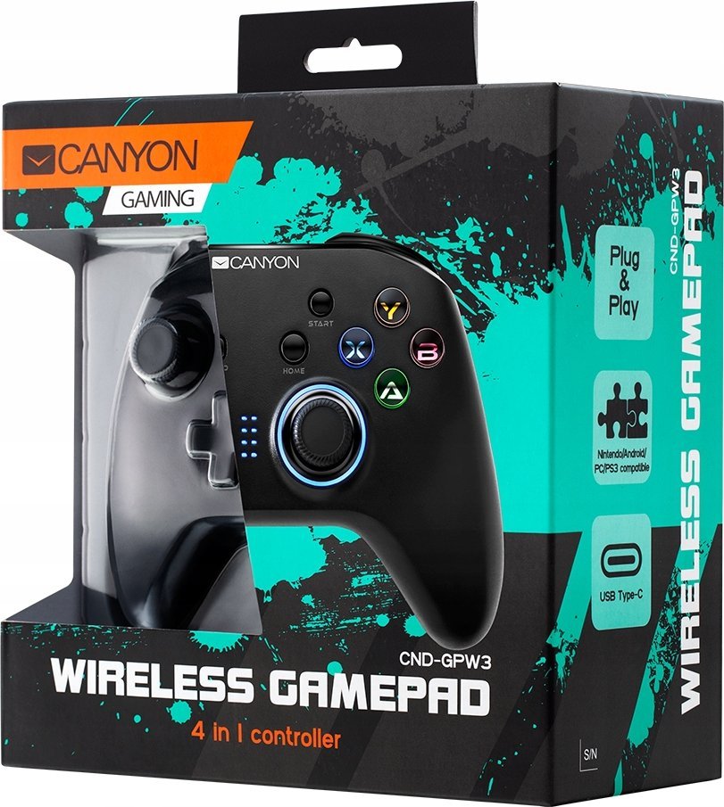 Pad Canyon Canyon Gamepad GP-W3 4-in-1