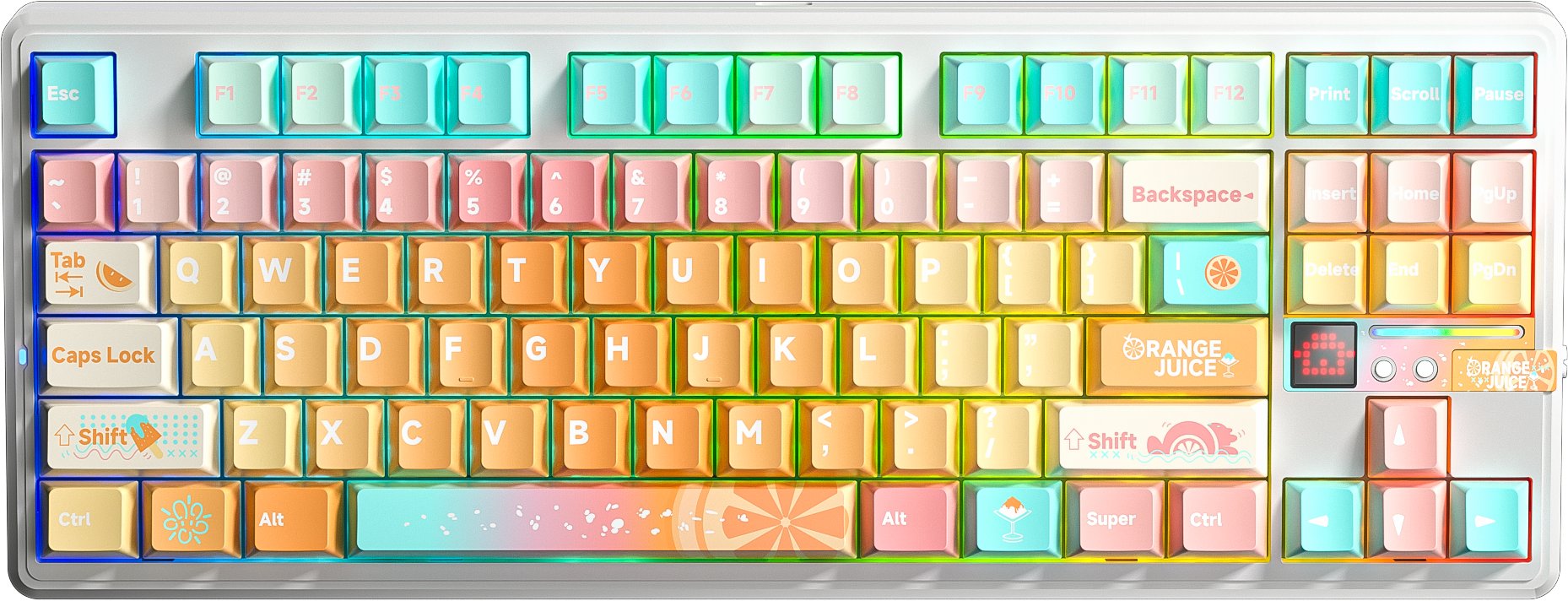 AULA Gasket F87 Pro V2 Orange