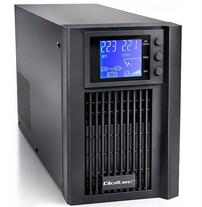 Qoltec Pure Sine Wave UPS 1kVA