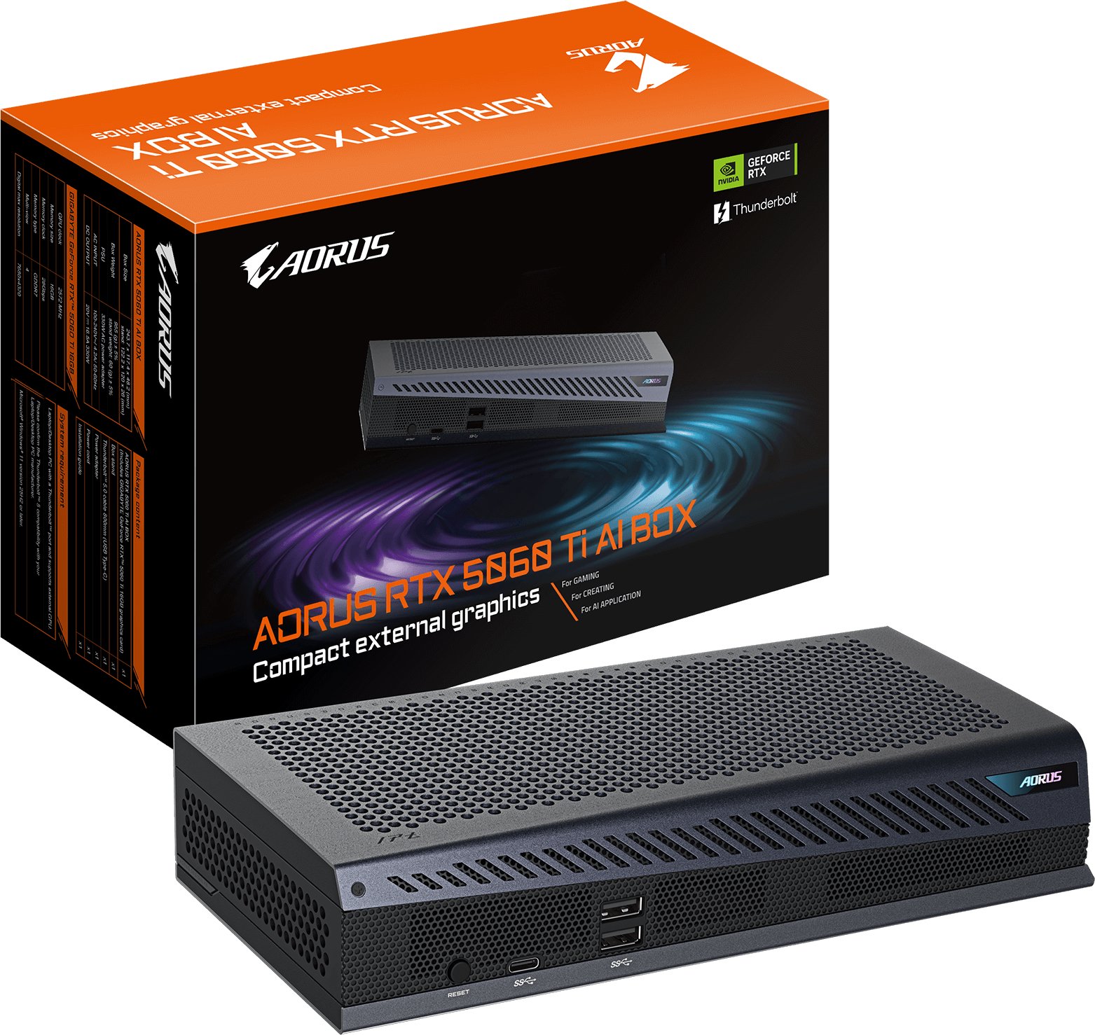 GIGABYTE AORUS RTX 5060 Ti AI