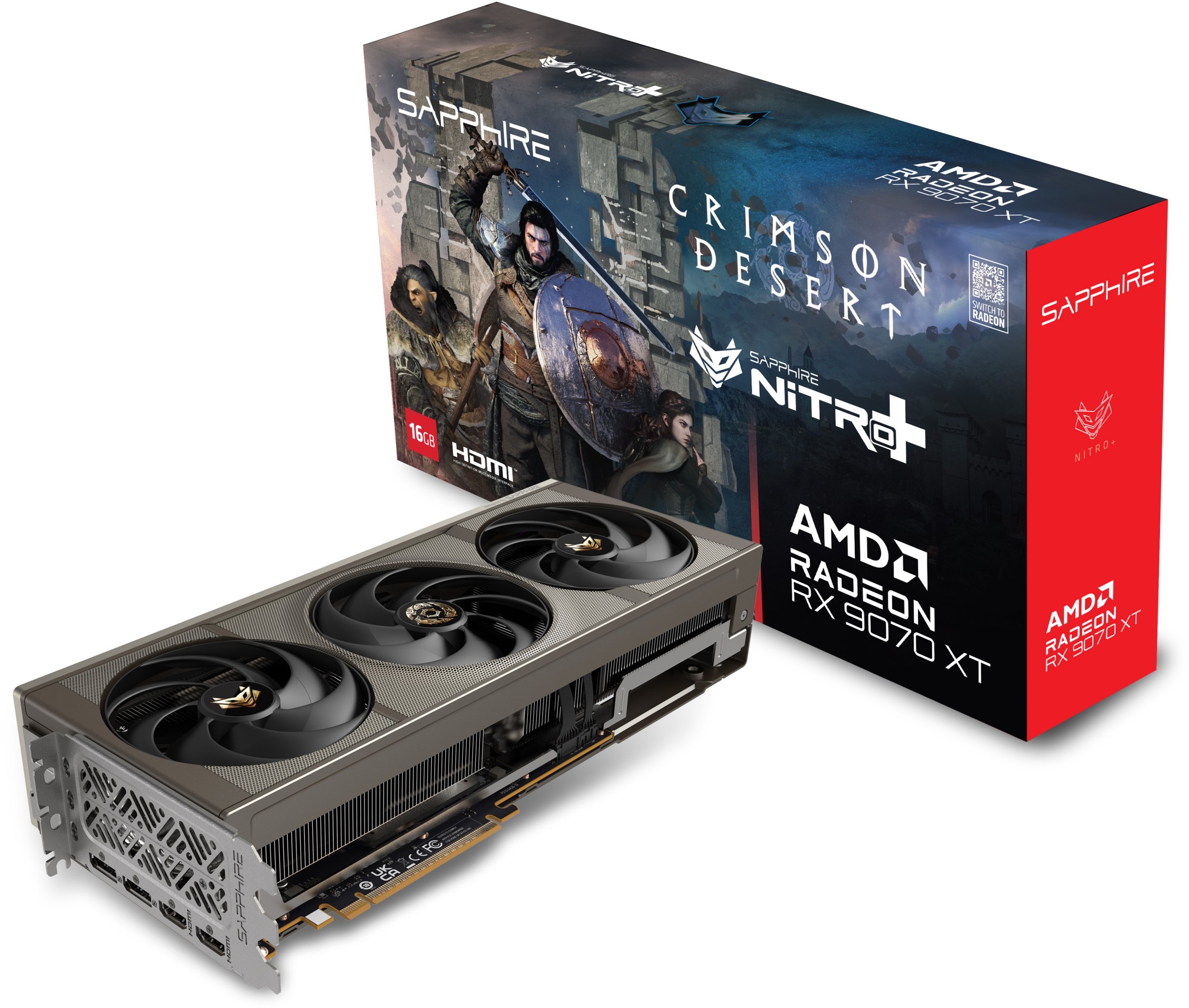 Sapphire Radeon RX 9070 XT NITRO+