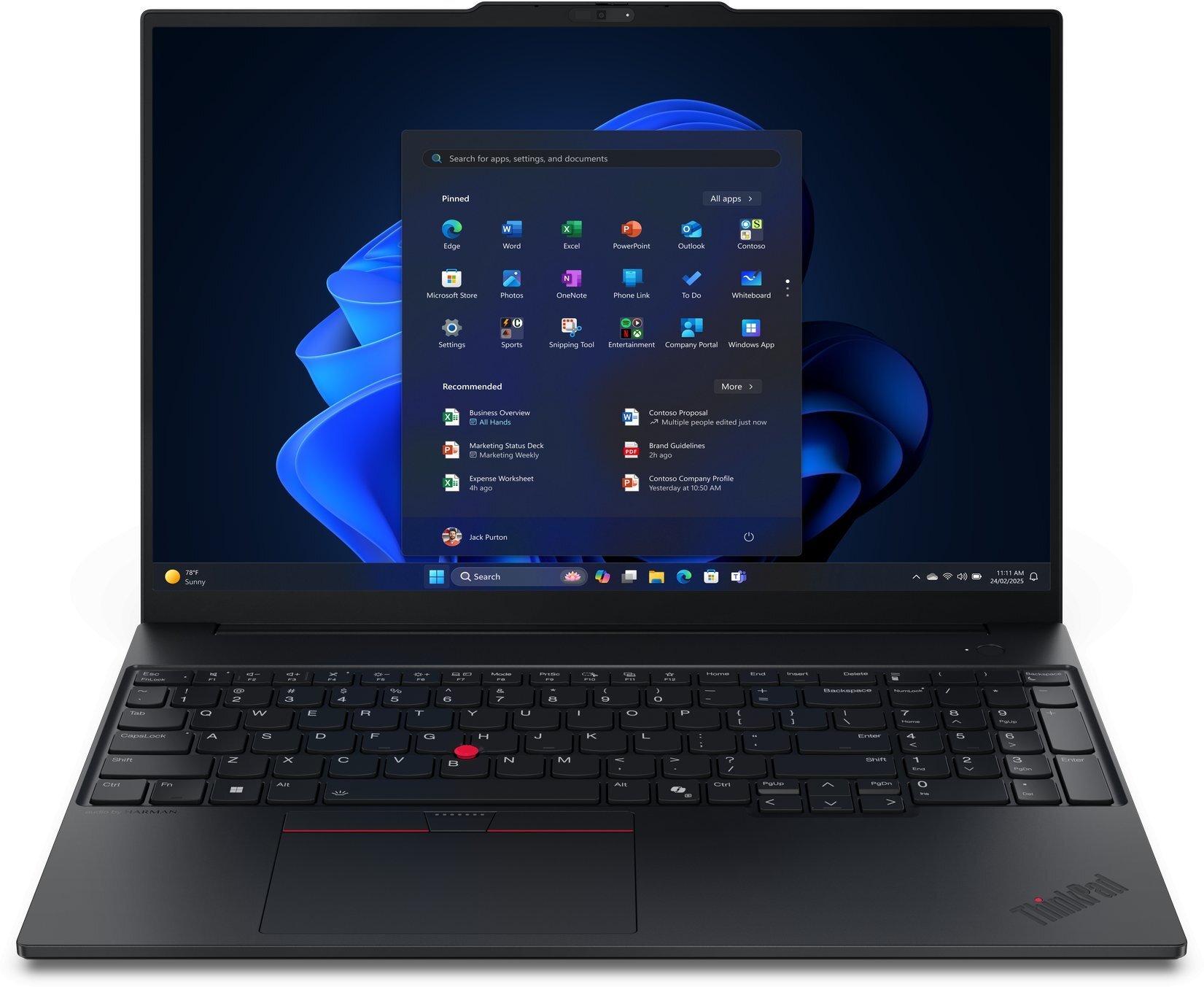 Lenovo ThinkPad E16 G3 CU7 258V/32GB/1TBSSD/W11