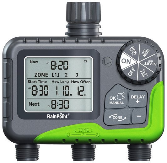3-Zone Hose Timer RainPoint ITV305 |