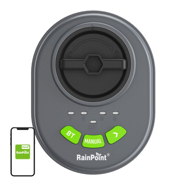 RainPoint 4-zone sprinkler controller with app