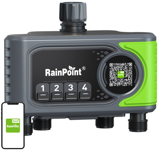 RainPoint WiFi 4-zone irrigation controller |