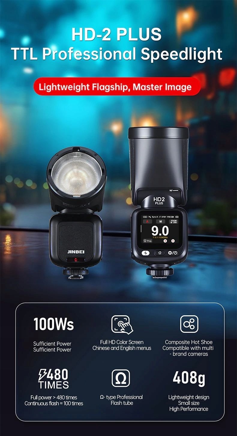 Lampa błyskowa Jinbei Lampa reporterska Jinbei