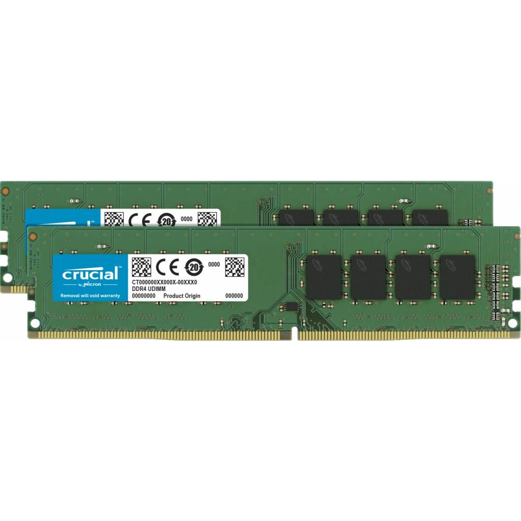 64GB Crucial (2x32GB) Kit 3200MHz UDIMM