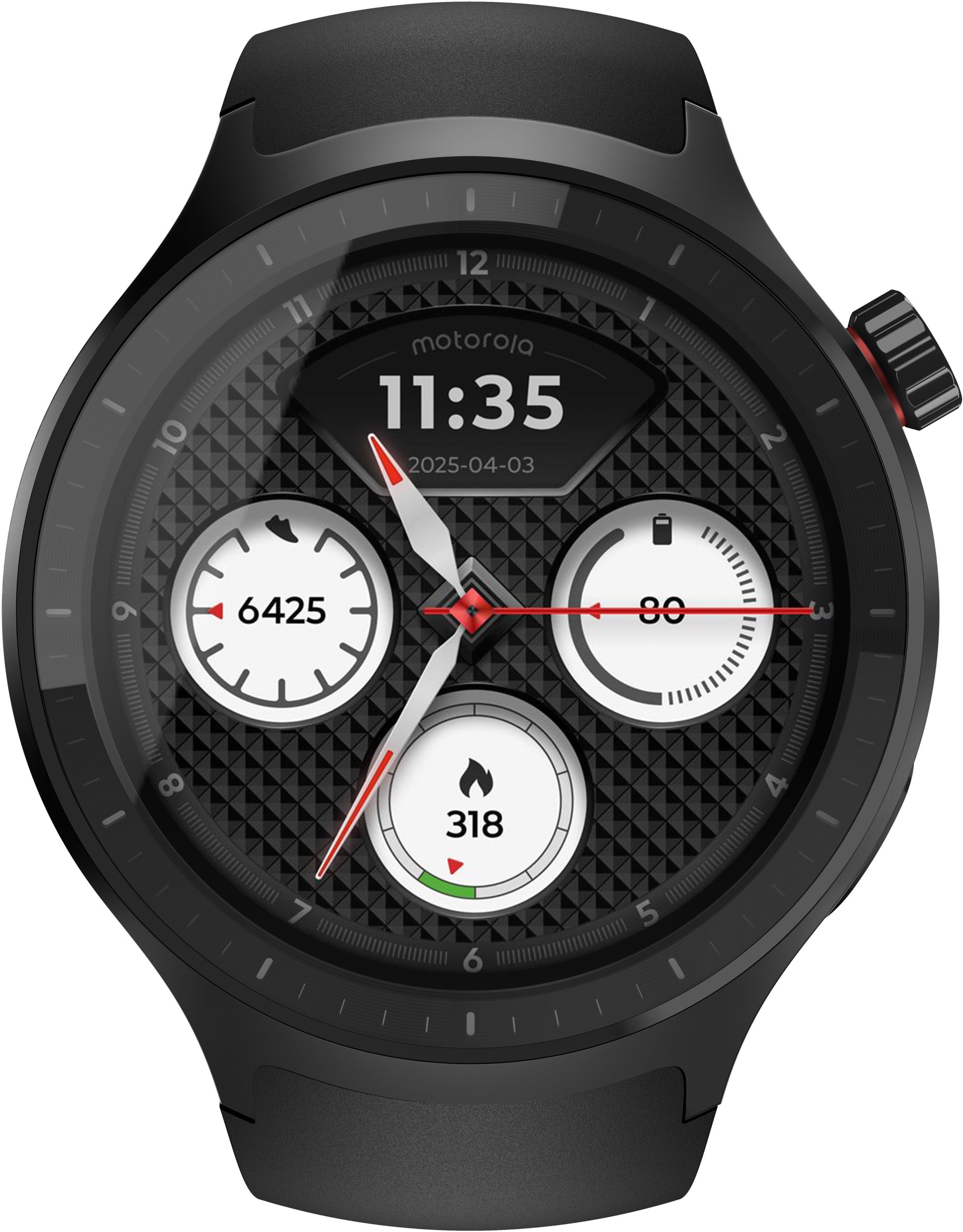 Motorola Moto Watch Volcanic Ash (Black)