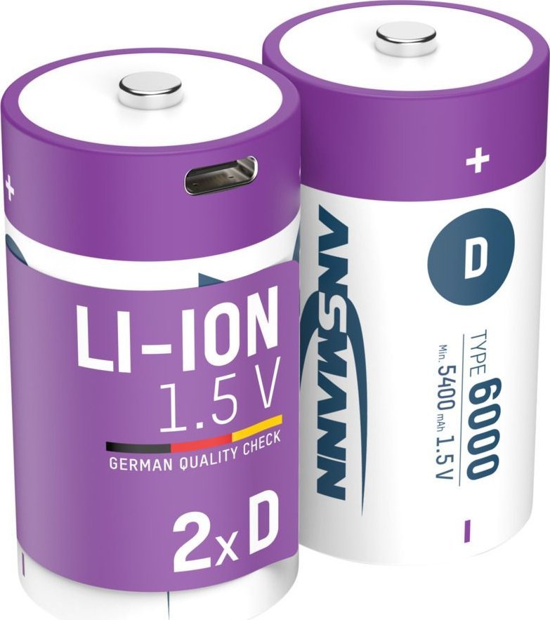 Ansmann ANSMANN 1314-0005 Li-Ion rechargeable batteries
