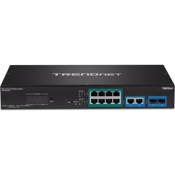 TRENDnet TPE-3012LS 12-Port Gigabit PoE+ Smart