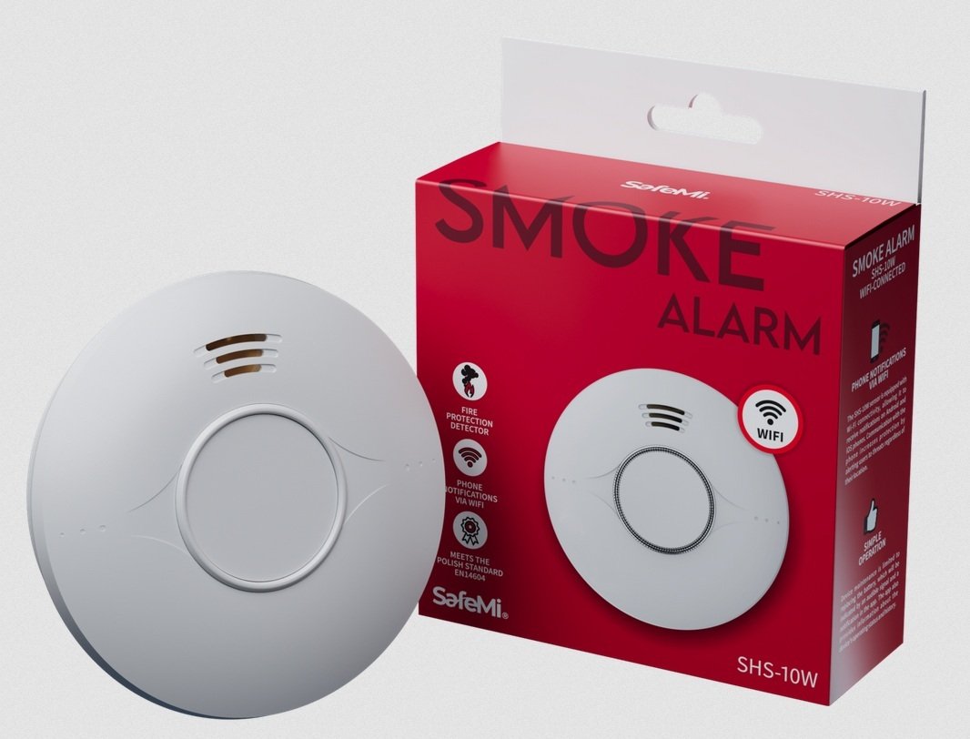 SafeMi SAFEMI Czujnik dymu - WiFi