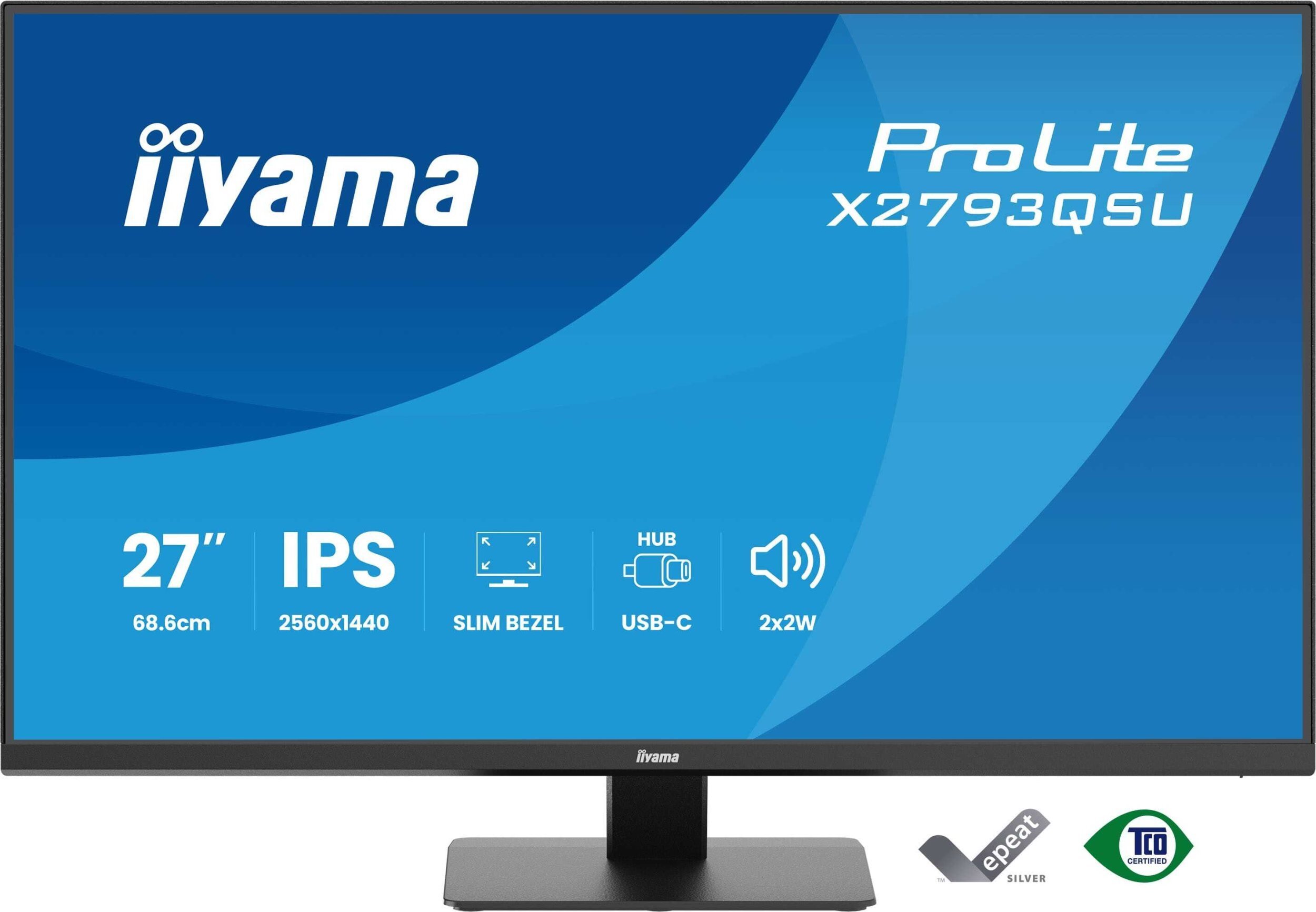 Iiyama ProLite X2793QSU-B1 - 27" QHD