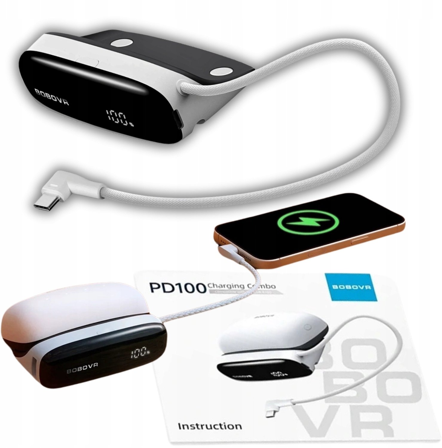 BoboVR PD100 charging base - Combo