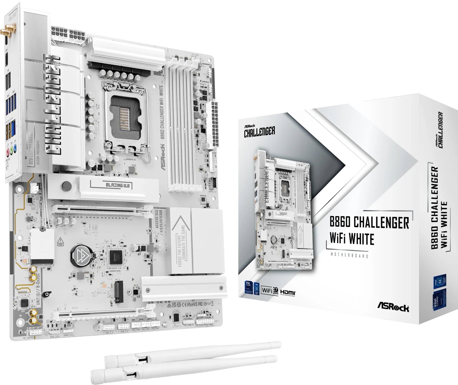Asrock B860 CHALLENGER WIFI motherboard |