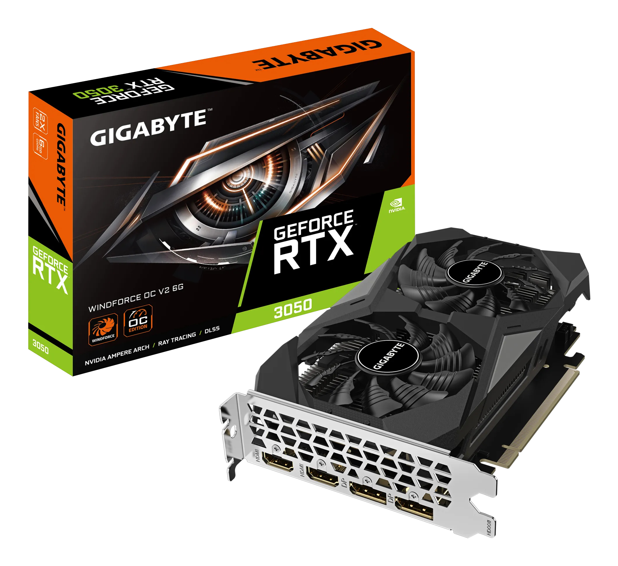 Gigabyte GeForce RTX 3050 6GB GDDR6