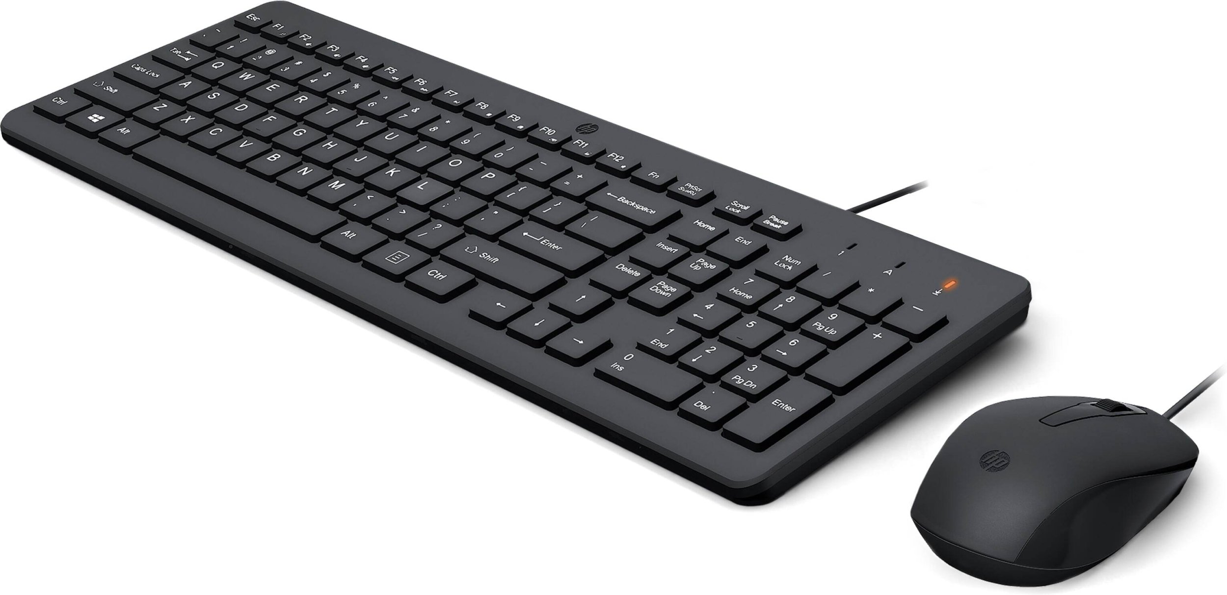 Klawiatura + mysz HP 150 Przewodowa