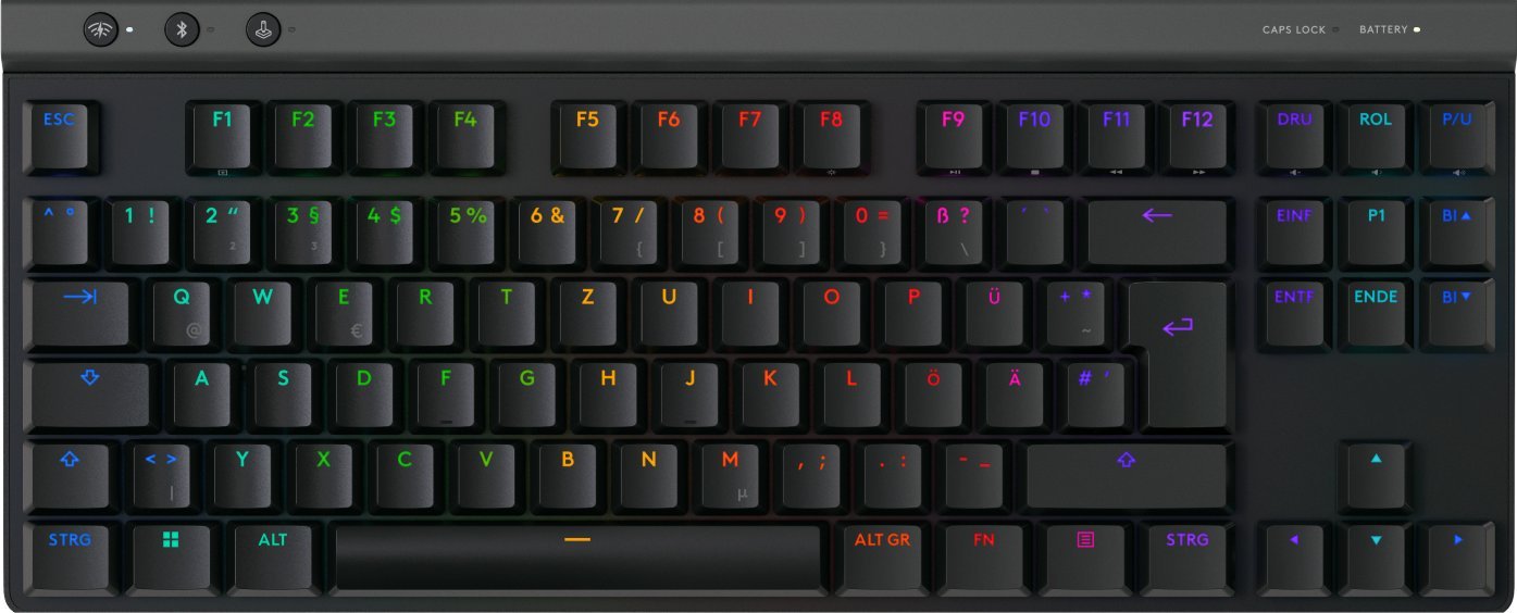 Logitech G515 LIGHTSPEED TKL Black (DE)