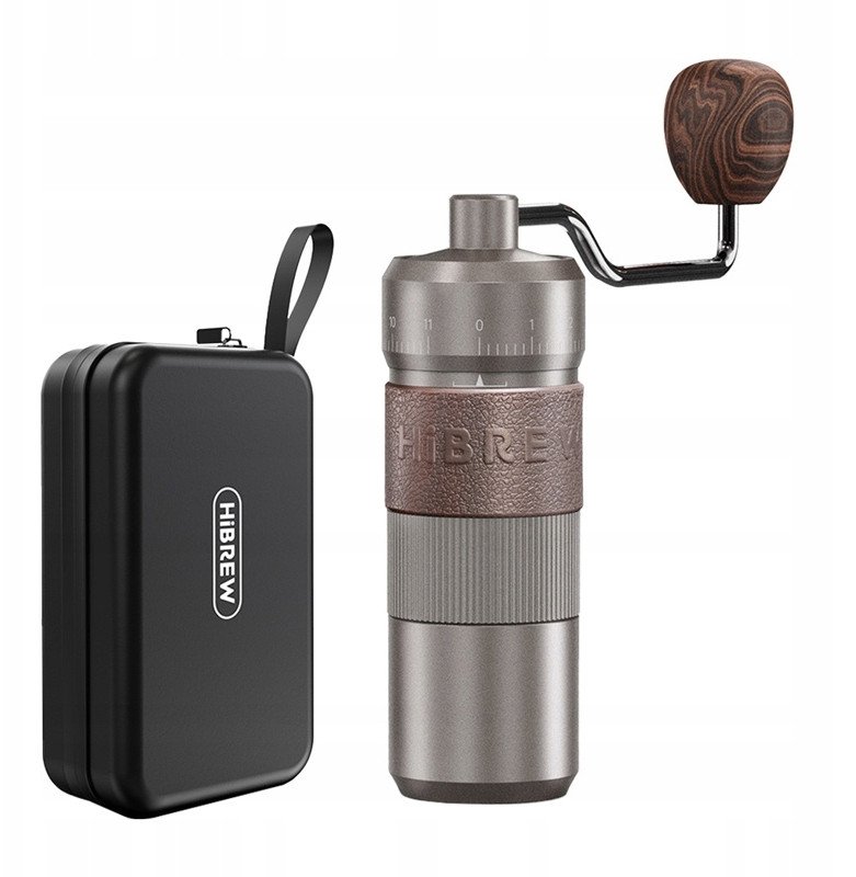 HiBREW G4B manual coffee grinder with