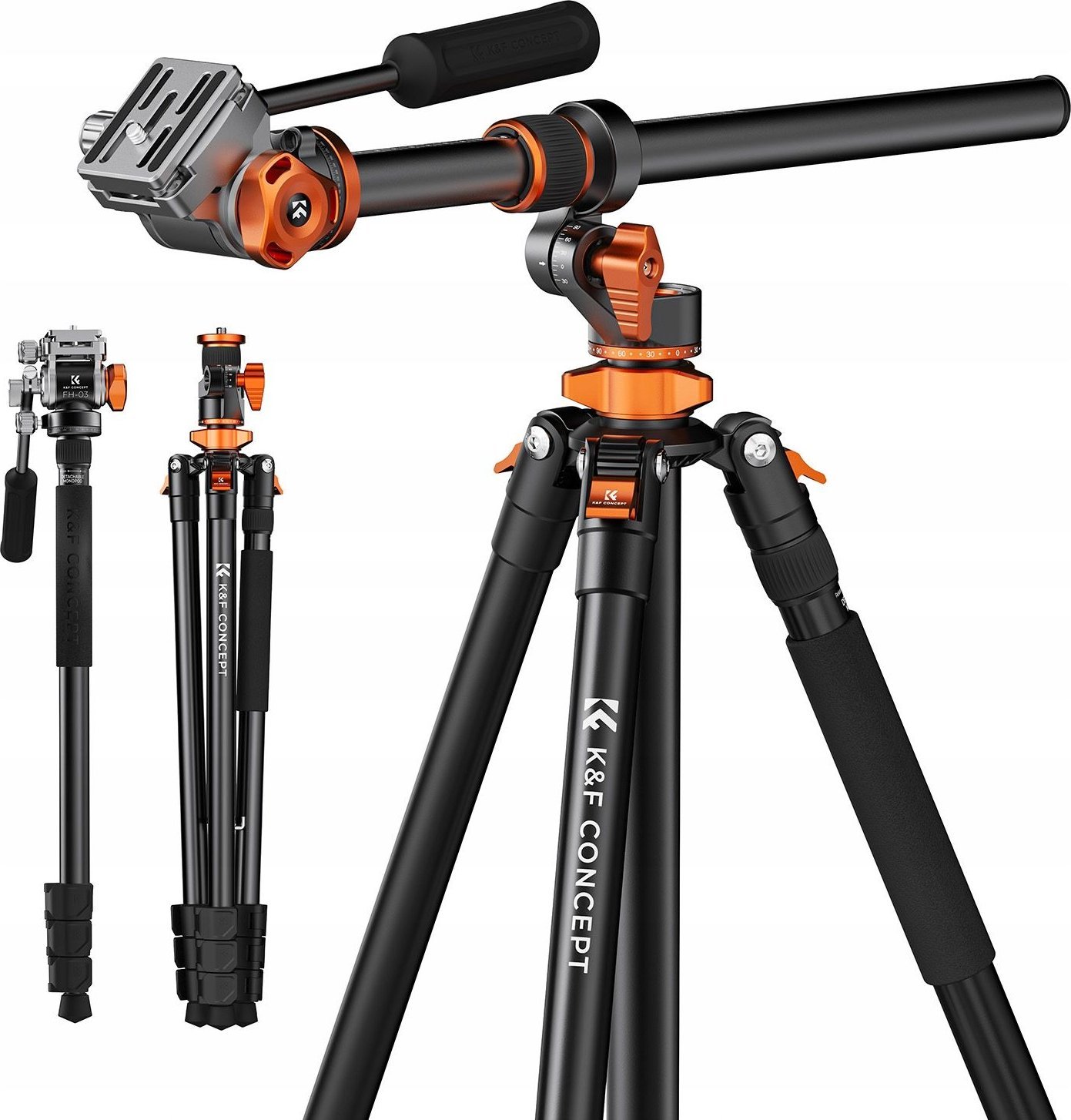 Statyw K+F Statyw Fotograficzny Monopod Video