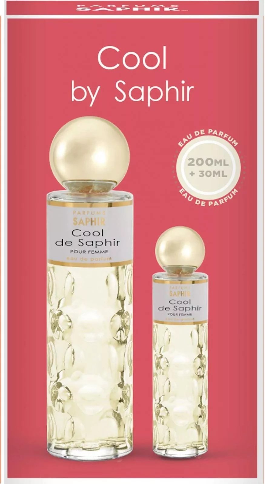SET SAPHIR Cool EDP spray 200ml