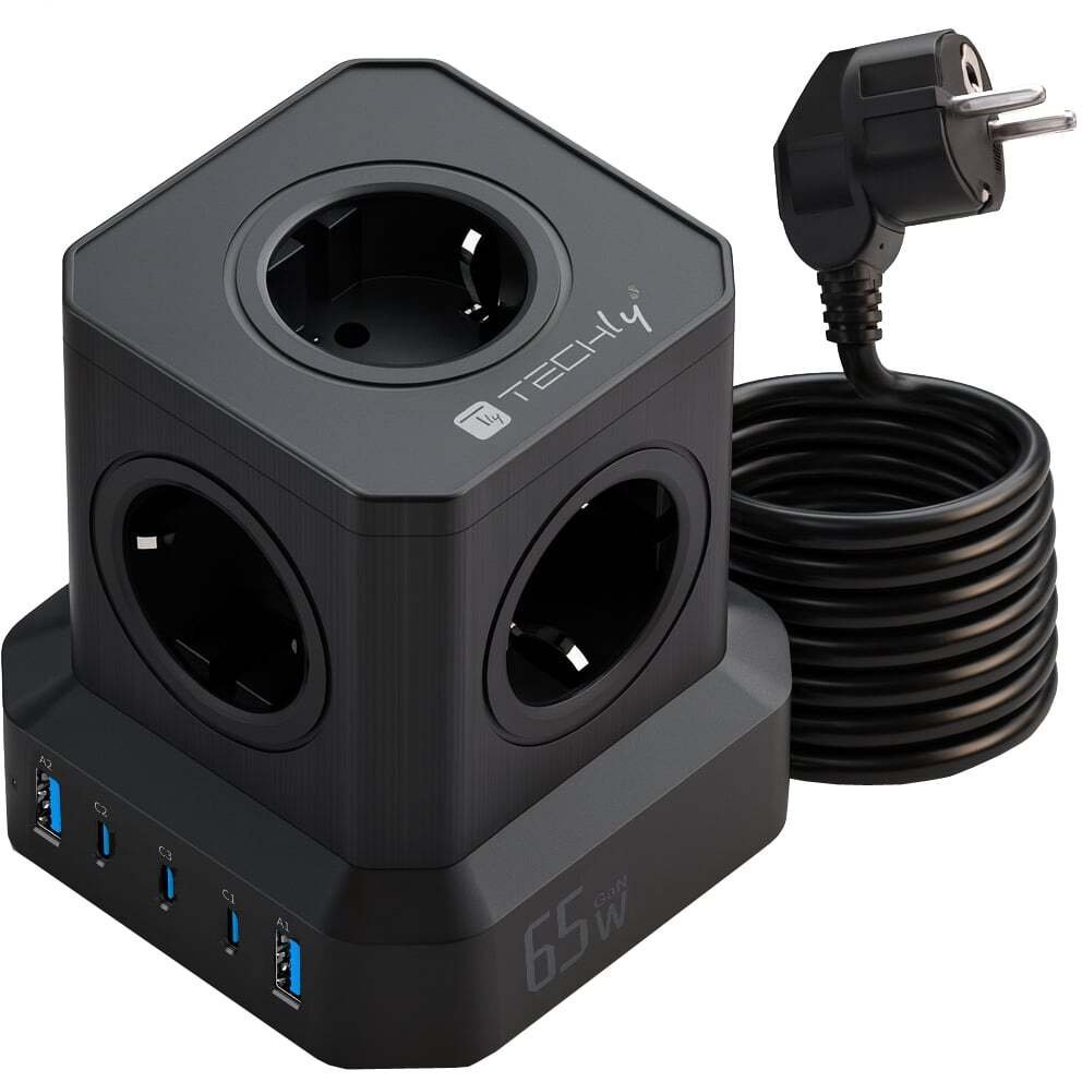Charger Techly Kostka zasilajaca GaN Power
