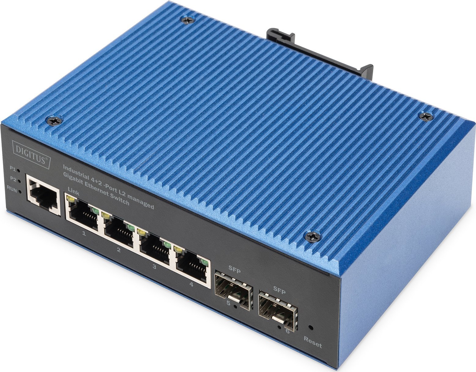 Digitus 4+2P Industrial Gigabit Ethernet L2